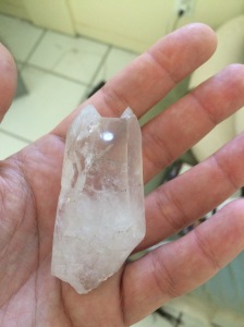 I have lost this crystal so many times, and it keeps coming back to me! The last time it took a walkabout, I found it months later at the bottom of my closet. Stoked! 